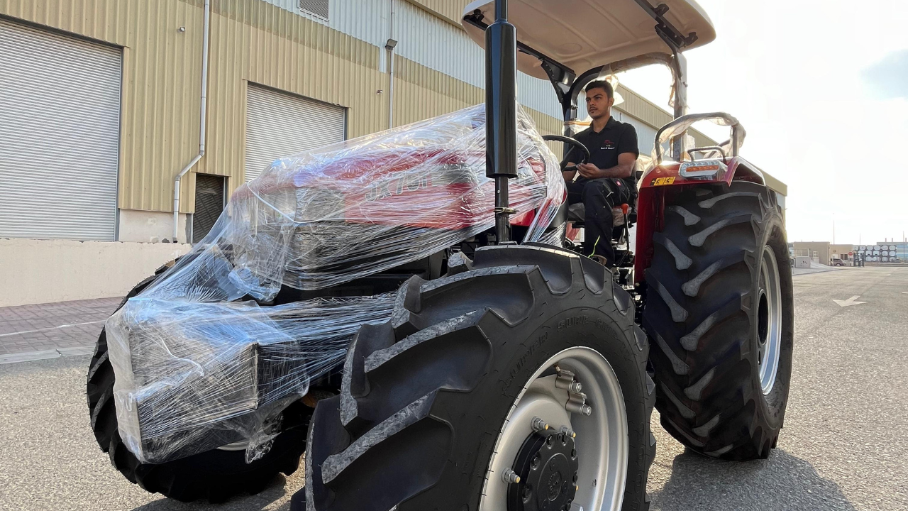 Delivery of CASE IH Tractor to Abdullah Sultan Al Hashmi, a Respected Former Member of the Oman Agricultural Association in the Governorate of South Sharqiya