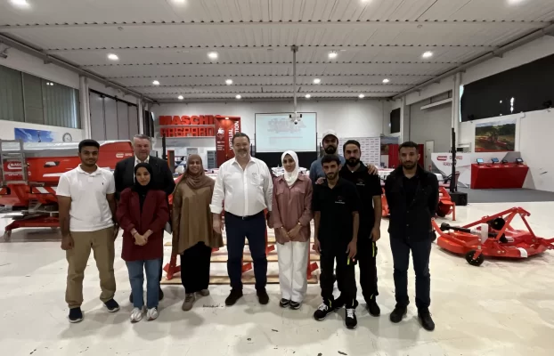 ATS Oman Team Visits MASCHIO GASPARDO Headquarters, Factory, Showroom, and academy in Italy